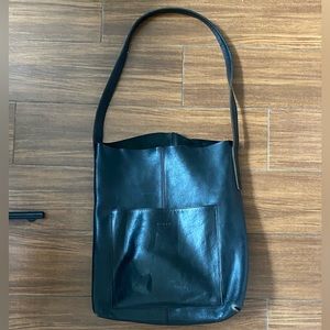 Nimes leather tote bag